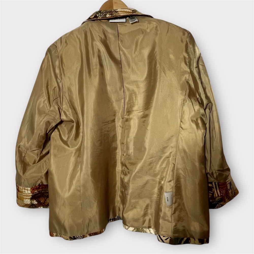 Vintage Abstract Patterned Jacket - Picture 8 of 10